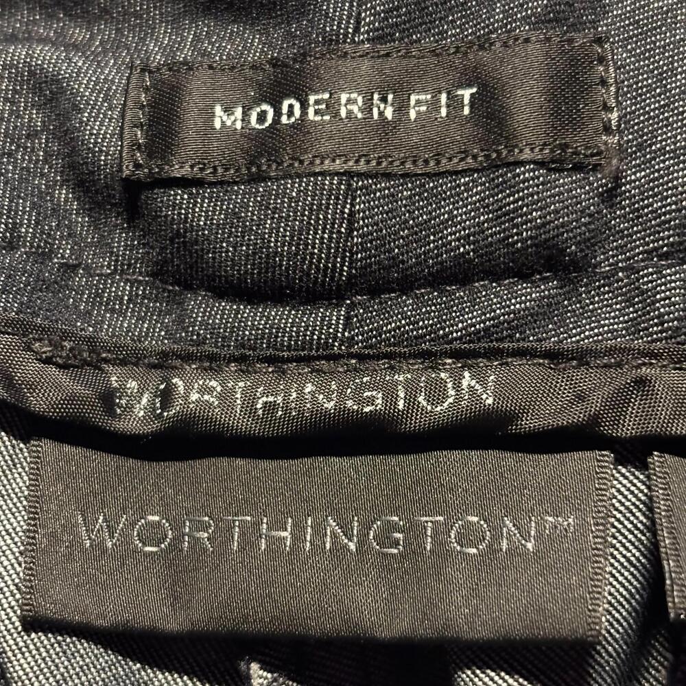 Worthington Women's Dress Pants | Straight Flat Leg, Modern Fit | Size 12P - Picture 3 of 5